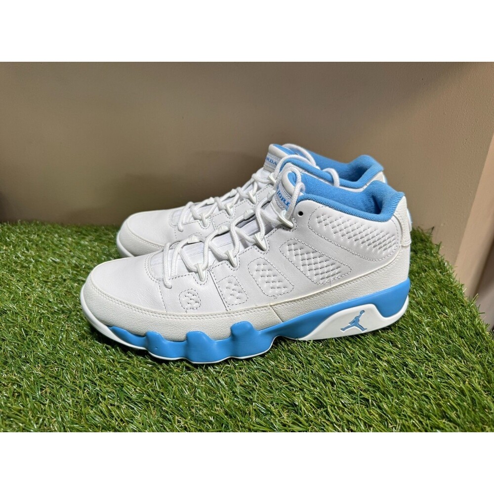 Nike Air Jordan 9 Low Golf Shoes University Carolina Blue Mens 10.5 FJ5934-101